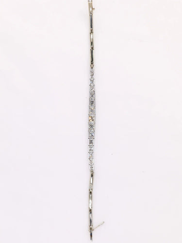 Bracelet Bracelet vintage chute de diamants 2,5 ct 58 Facettes J437