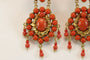 Boucles d'oreilles Boucles d'oreilles antiques en or corail 58 Facettes 7666