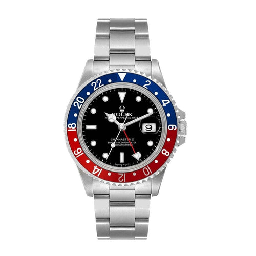 Montre ROLEX GMT-Master II "Pepsi" 58 Facettes 16710-1-1