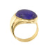 Bague 55 Bague en or jaune avec lapis-lazuli 58 Facettes 32435