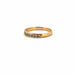 Bague 53 Alliance Or Jaune 18k & Diamants 58 Facettes 99-GS38386-12