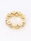 Bague 59 CHANEL Bague "Matelassé" vintage or jaune diamants 58 Facettes 1107.4