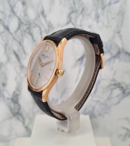 Montre PATEK PHILIPPE - Montre Calatrava 5196R 58 Facettes 5196R-001-1