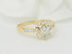 Bague 53 Bague marguerite en or jaune et diamants 58 Facettes 33442