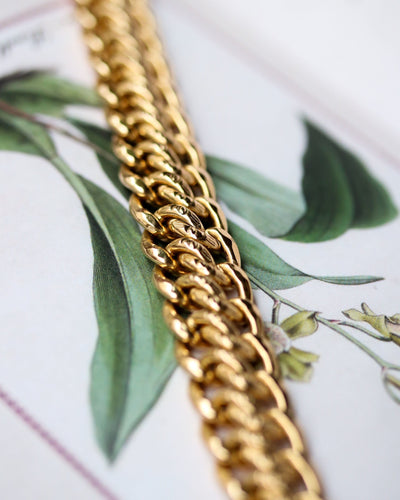 Bracelet Bracelet Maille Américaine Or Rose 58 Facettes A11570