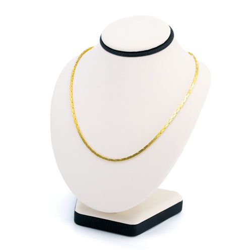 Collier Collier Cobra Link en or jaune 58 Facettes 0B72E09B1B374F37B2CEFA99703B6063
