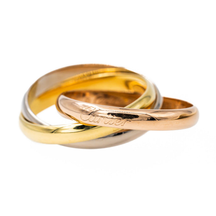 Cartier Ring Trinity Geel goud