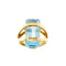 Bague 54 Bague Or Jaune Topaze 58 Facettes 33849