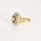 Bague 56 Bague Marguerite or jaune et diamants 58 Facettes PER1406