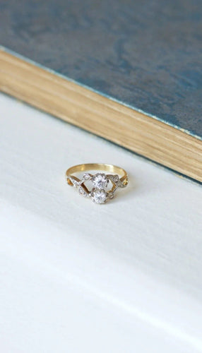 Bague 55 Bague Toi et Moi diamants 58 Facettes