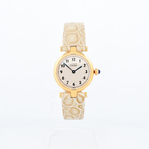 Bracelet CARTIER - Must Vendôme - Cadran breguet ivoire - SM 58 Facettes