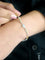 Bracelet Bracelet ligne or blanc citrines péridots topazes bleues 58 Facettes 1CA0000006/1