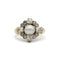 Bague 46.5 Bague - Or jaune, diamants et perle 58 Facettes 1196
