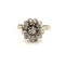 Bague 56 Bague Cocktail Or Blanc Diamants 58 Facettes 21-GS33755