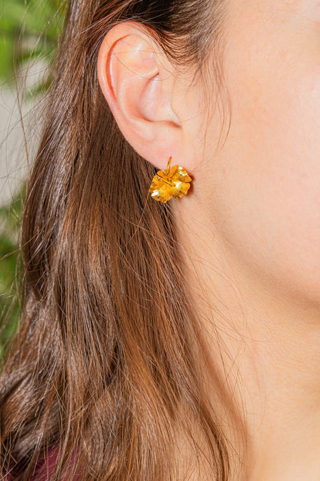 Boucles d'oreilles Boucles d'oreilles Dormeuses Or jaune 58 Facettes 3479855CN