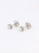 Boucles d'oreilles Puces d'oreilles or blanc diamants ronds 0.7 carat 58 Facettes 1099.32