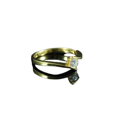 Bague 53 Solitaire diamant 58 Facettes R299