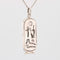 Pendentif Pendentif argent cartouche égyptien 58 Facettes 20-309B