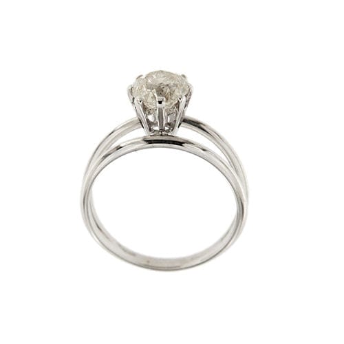 Bague 55 Bague solitaire en diamant de 1,56 ct 58 Facettes 35305