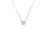 Collier Collier or blanc diamant 58 Facettes