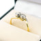 Bague 50.5 Bague Toi Et Moi en or jaune et platine, diamants 58 Facettes 5313ECE474A6486682BAC5A47E2D50B7