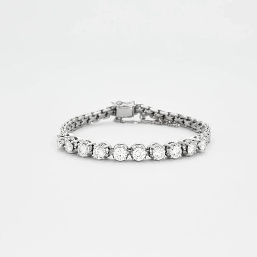 Bracelet Bracelet Or Blanc & Diamants 58 Facettes BO/240008/