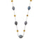 Collier Collier avec perles et quartz citrine 58 Facettes 25940
