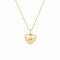 Collier TIFFANY & Co - Collier médaillon coeur en or rose et diamants 58 Facettes G13709