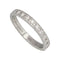 Bague 53 Alliance Boucheron "Beloved" platine, diamants. 58 Facettes 33653