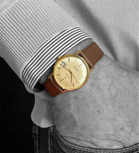 Montre Omega Seamaster De Ville Automatique 18K 58 Facettes