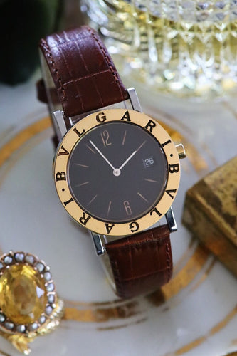 BULGARI - Klokke Bulgari Gull & Stål – Referanse BB-33 SGL 