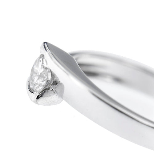 Bague 56 Bague solitaire diamant 0,47 ct 58 Facettes 11144