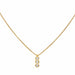 Collier Collier trilogie Or jaune Diamant 58 Facettes 3164016CN