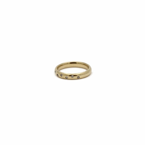 Bague Alliance ronde diamants 58 Facettes REF24068-231
