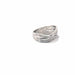 Bague 58 Alliance Croisée Or Blanc Diamants 58 Facettes 1-GSJE485-01