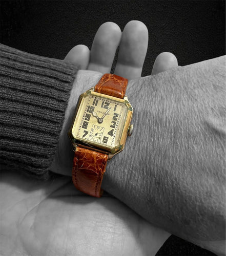Montre Montre Hamilton - Coin coupé carré - 1926 - 1901-1949 58 Facettes