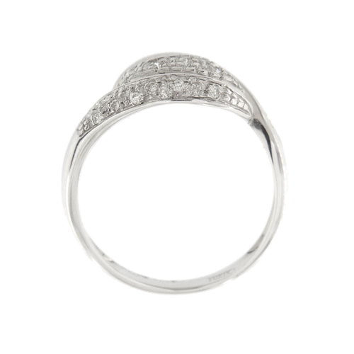 Bague Bague bandeau avec diamants 58 Facettes 33708
