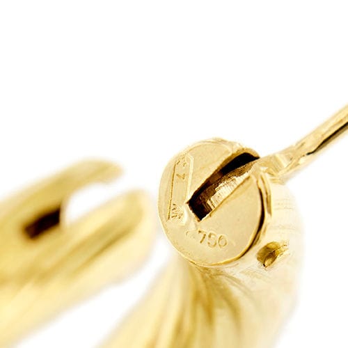 Boucles d'oreilles Boucles d'oreilles créoles en or jaune 58 Facettes 38302