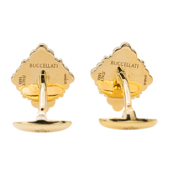 Buccellati Cufflinks Yellow gold Mother-of-pearl