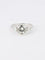 Bague 51.5 Bague trilogie or blanc diamant rond 2.07 ct diamants poires 58 Facettes 977