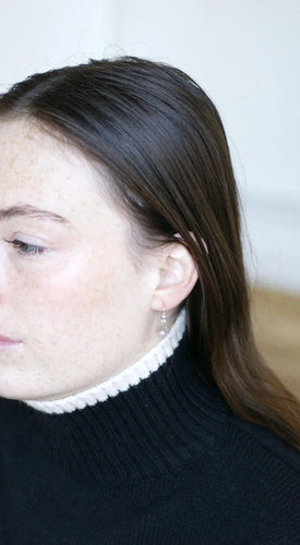 Sovende øreringer Art Deco diamanter