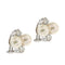 Boucles d'oreilles Boucles d'oreilles perles et diamants 58 Facettes 32450