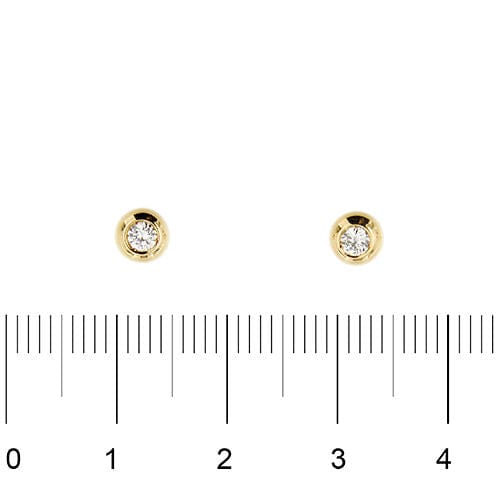 Boucles d'oreilles Boucles d'oreilles à tige en diamant de 0,36 ct 58 Facettes 37876