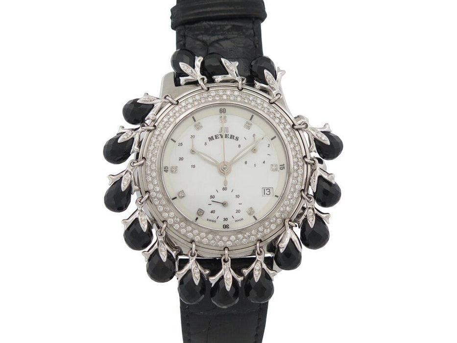 Reloj MEYERS lady mouna-on 36mm acero diamantes cuarzo