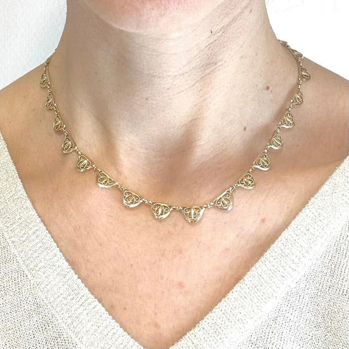 Collier Collier fantaisie or jaune 58 Facettes Z1351743