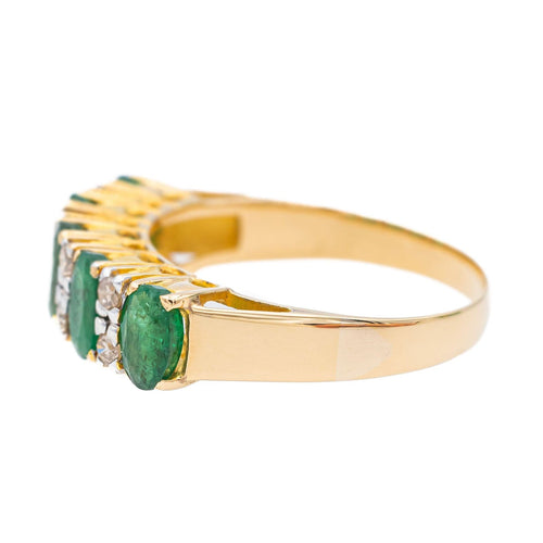 Bague 50 Bague Or jaune Emeraude 58 Facettes 3241061CN