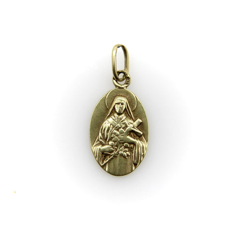 Pendentif Pendentif vintage en or jaune Marie Mère de Dieu 58 Facettes A2002A