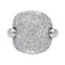 Bague 56 Pomellato  Bague Sabbia Or blanc Diamant 58 Facettes 4621184CN