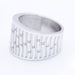 Bague 54 Bague en or blanc et diamants 58 Facettes N102905