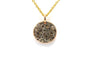 Pendentif Pomellato - Pendentif contemporain en or rose 18k serti de diamants cognac 58 Facettes DEP-BLAN